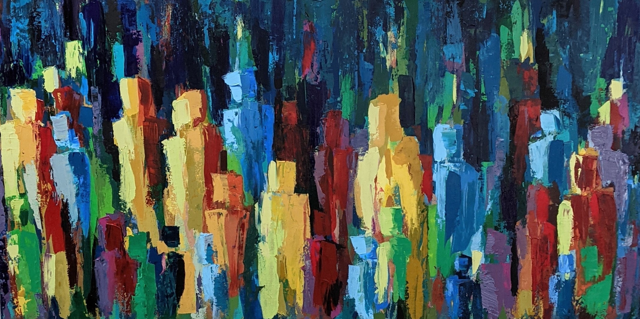 Assembly — painting by Jamie Kendrioski