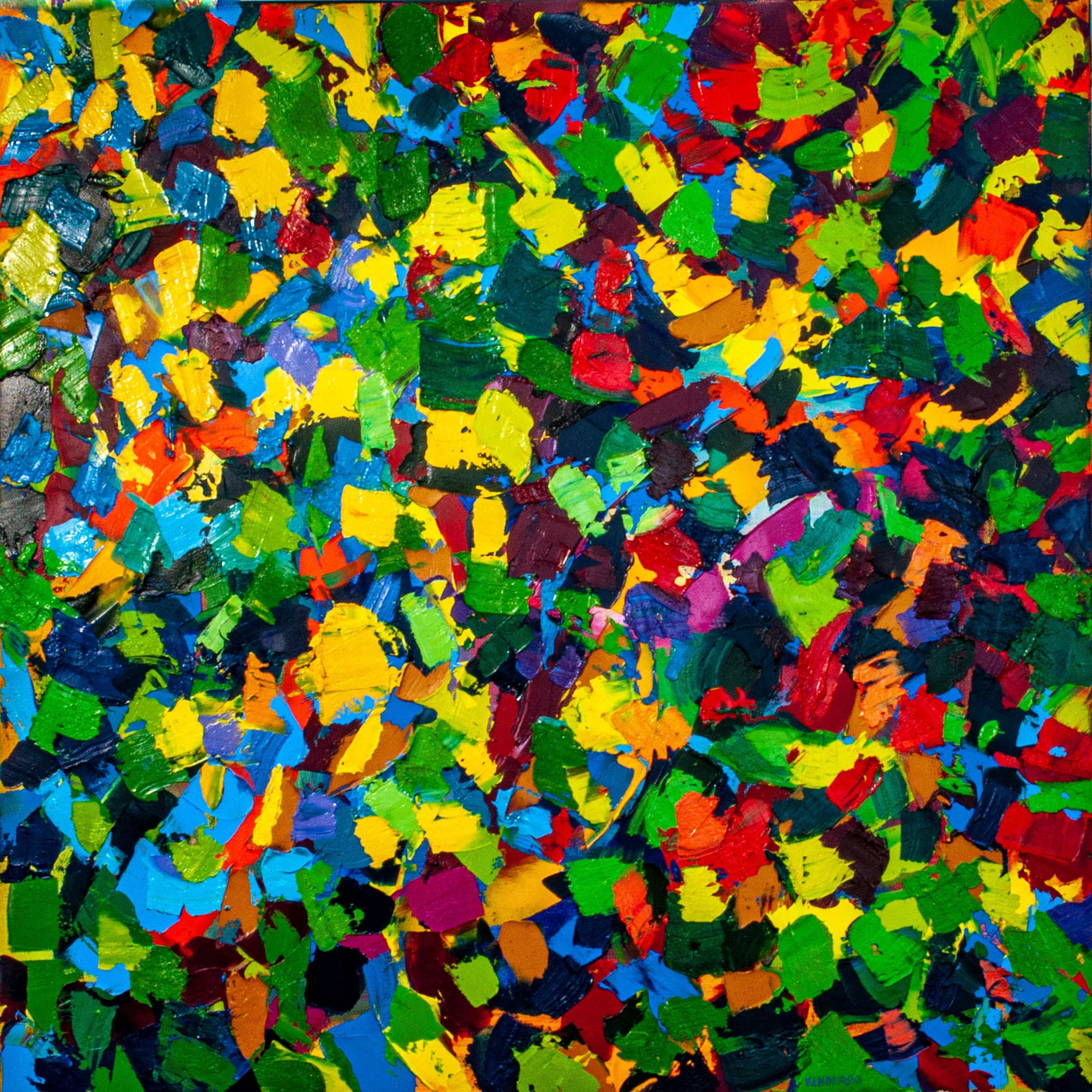 Confetti — painting by Jamie Kendrioski