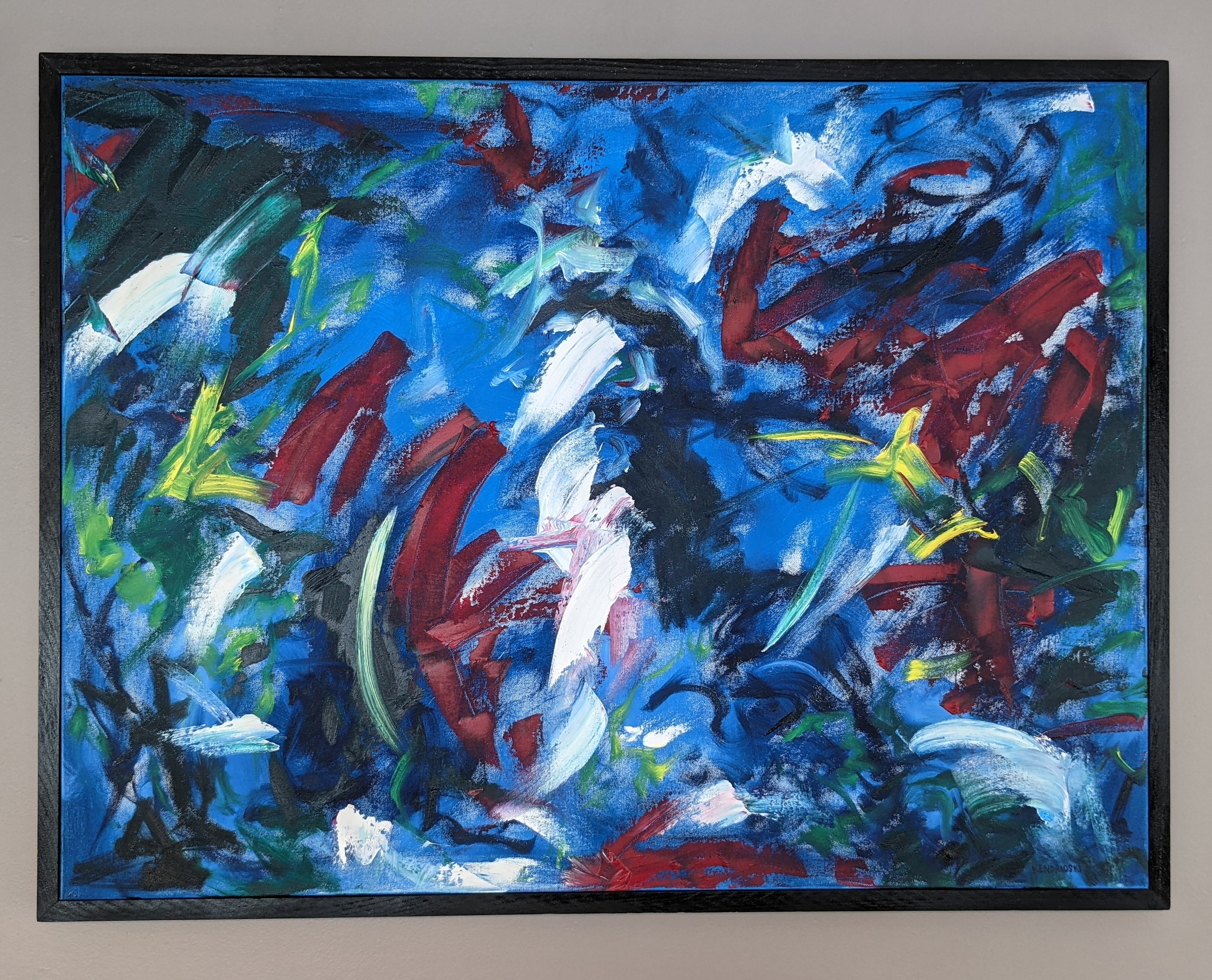 Marriage — painting by Jamie Kendrioski