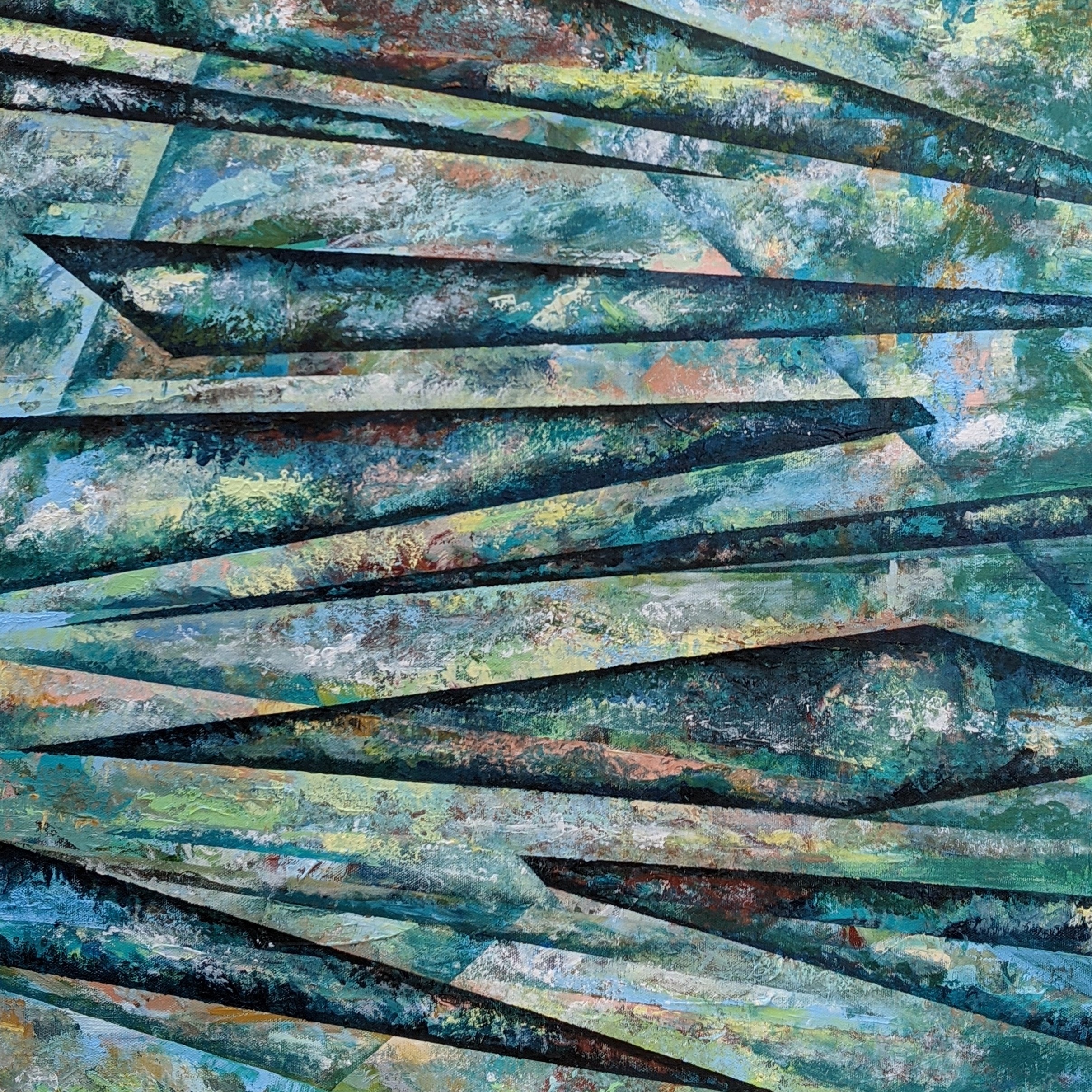 Shattered — painting by Jamie Kendrioski