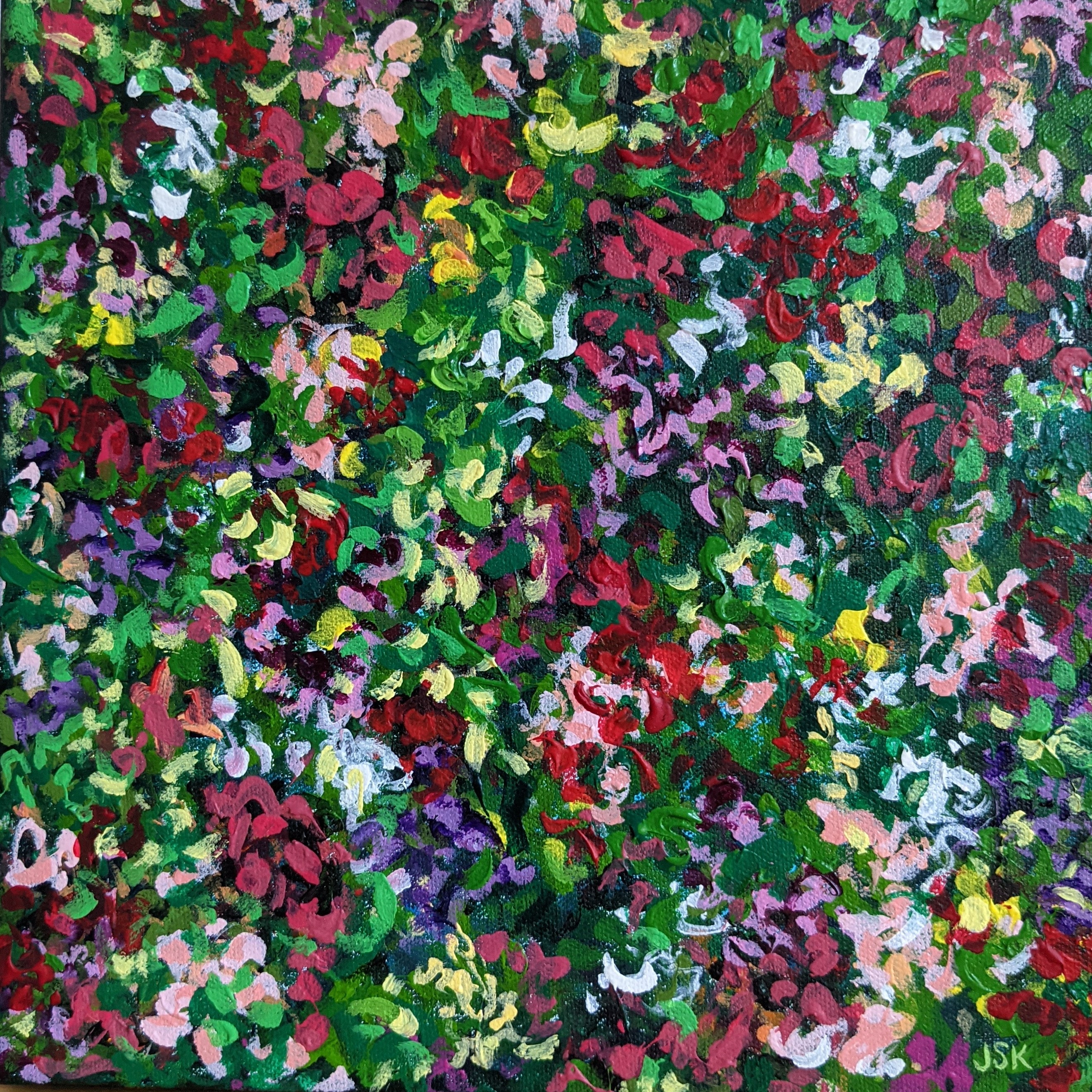 Blossoming — painting by Jamie Kendrioski