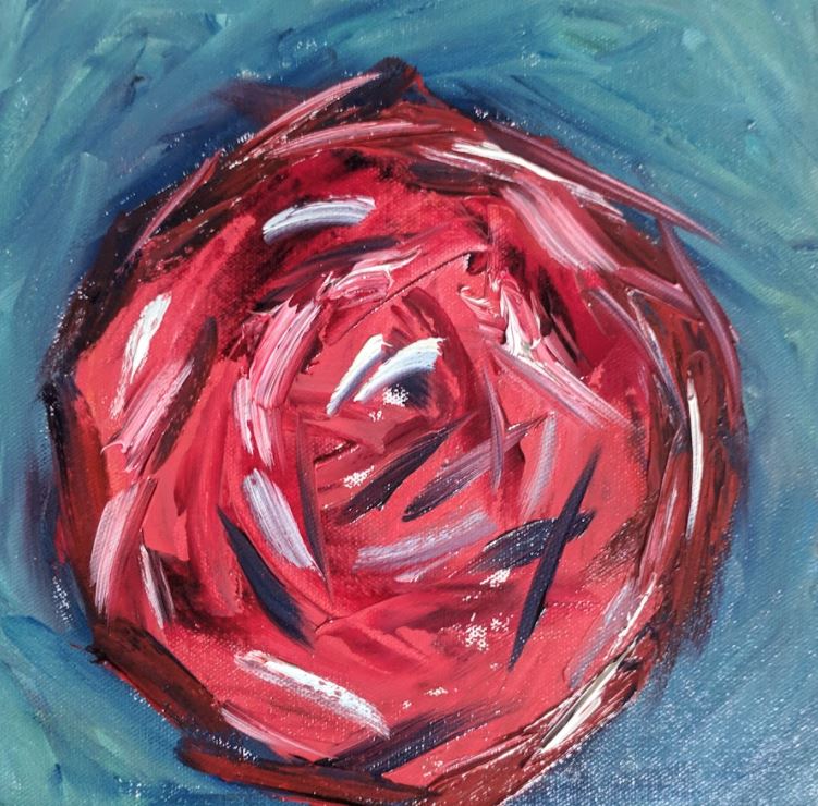 Rose — painting by Jamie Kendrioski