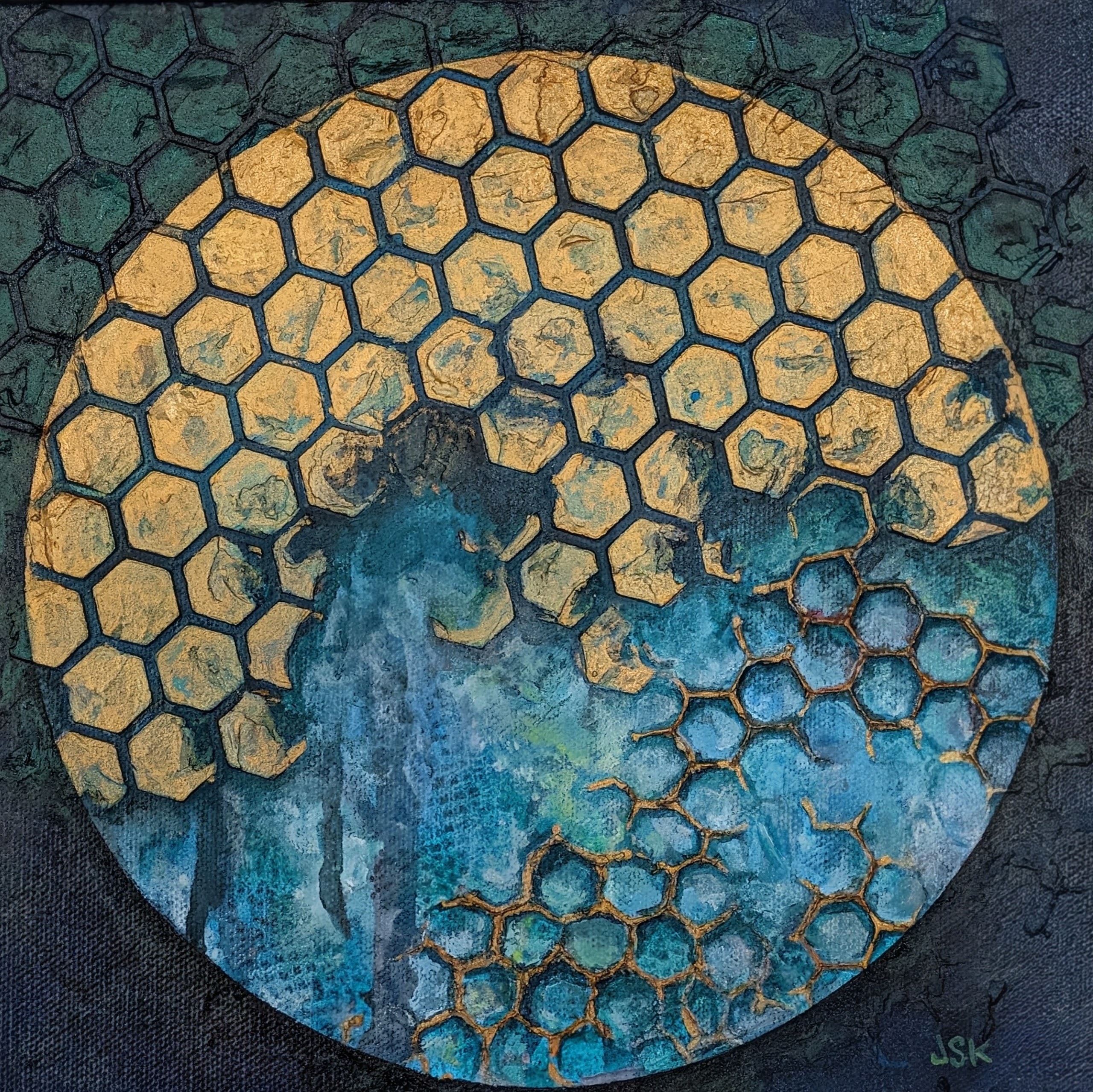 Astral Vestige 3 — painting by Jamie Kendrioski