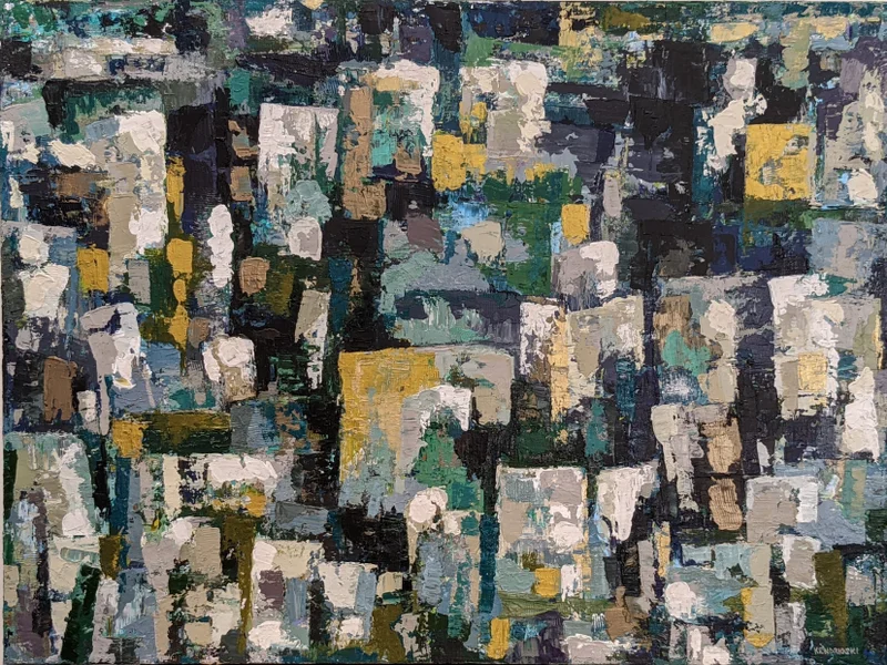 Building a Life Together — painting by Jamie Kendrioski
