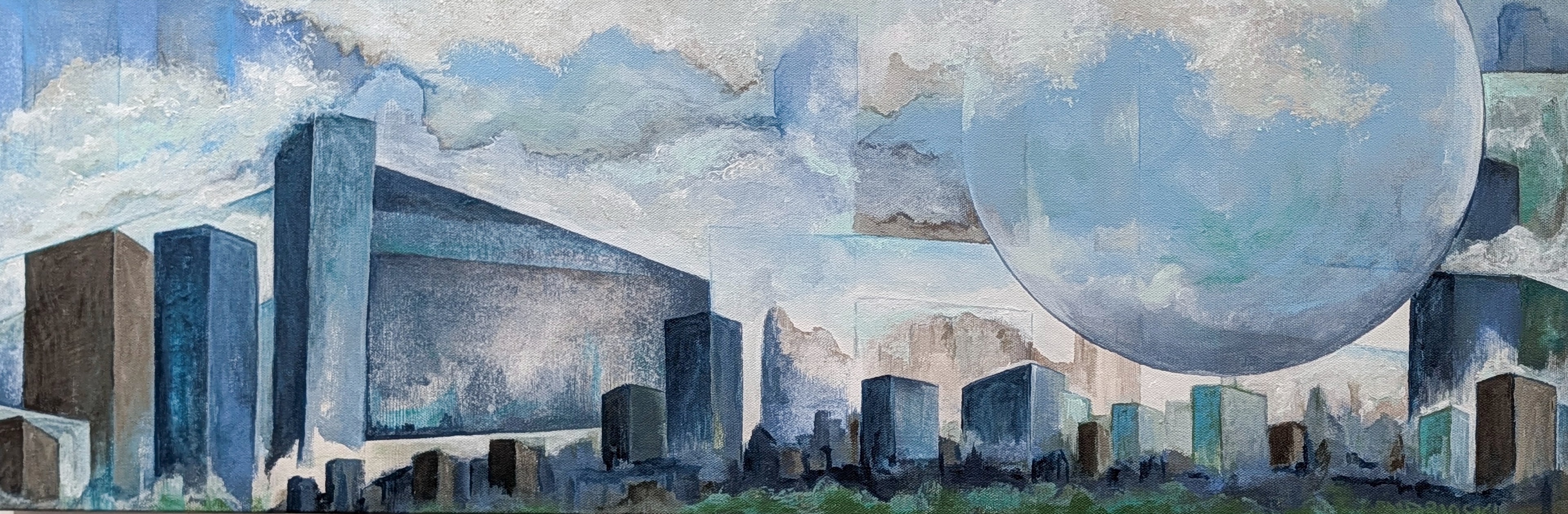 What Remains Standing — painting by Jamie Kendrioski