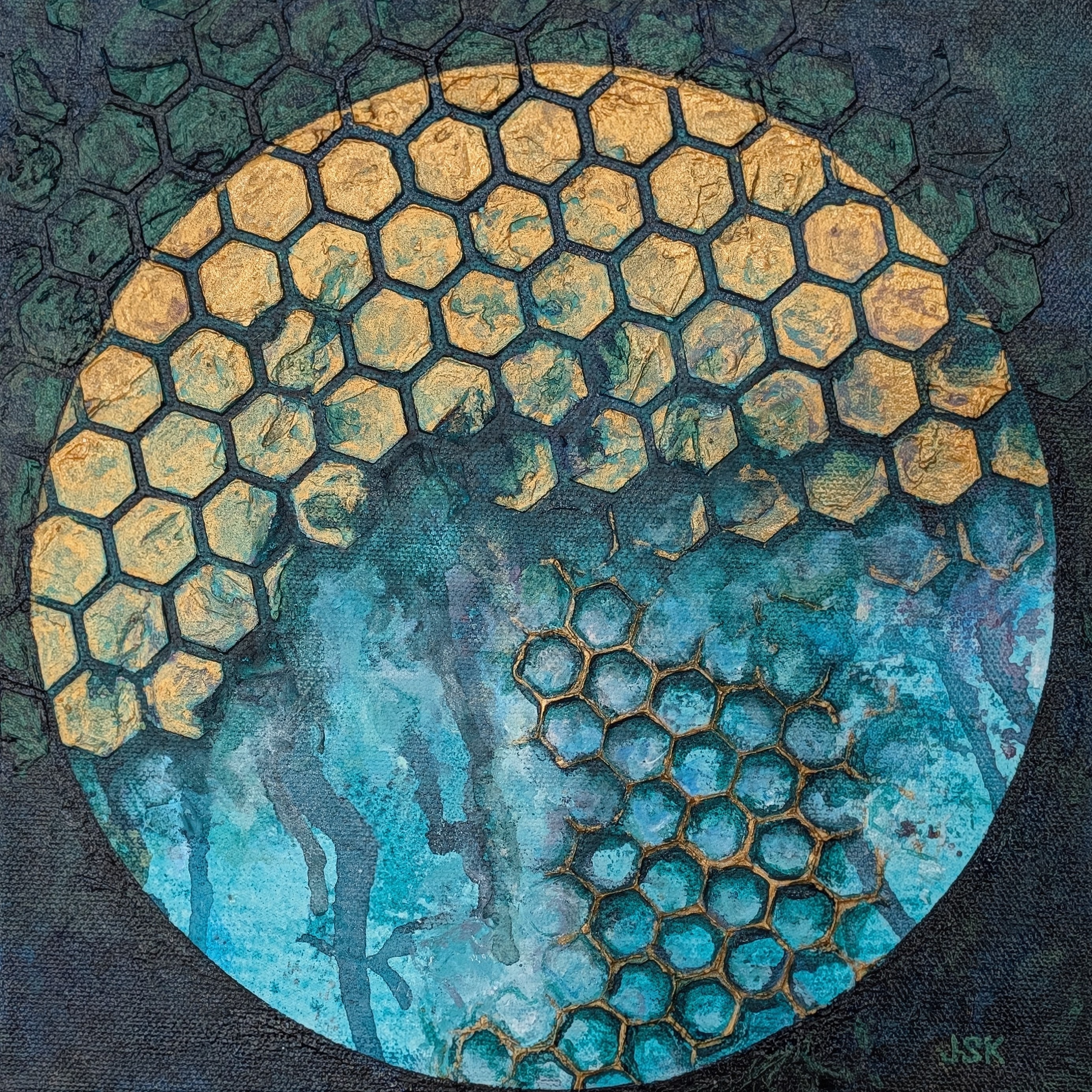 Astral Vestige 4 — painting by Jamie Kendrioski