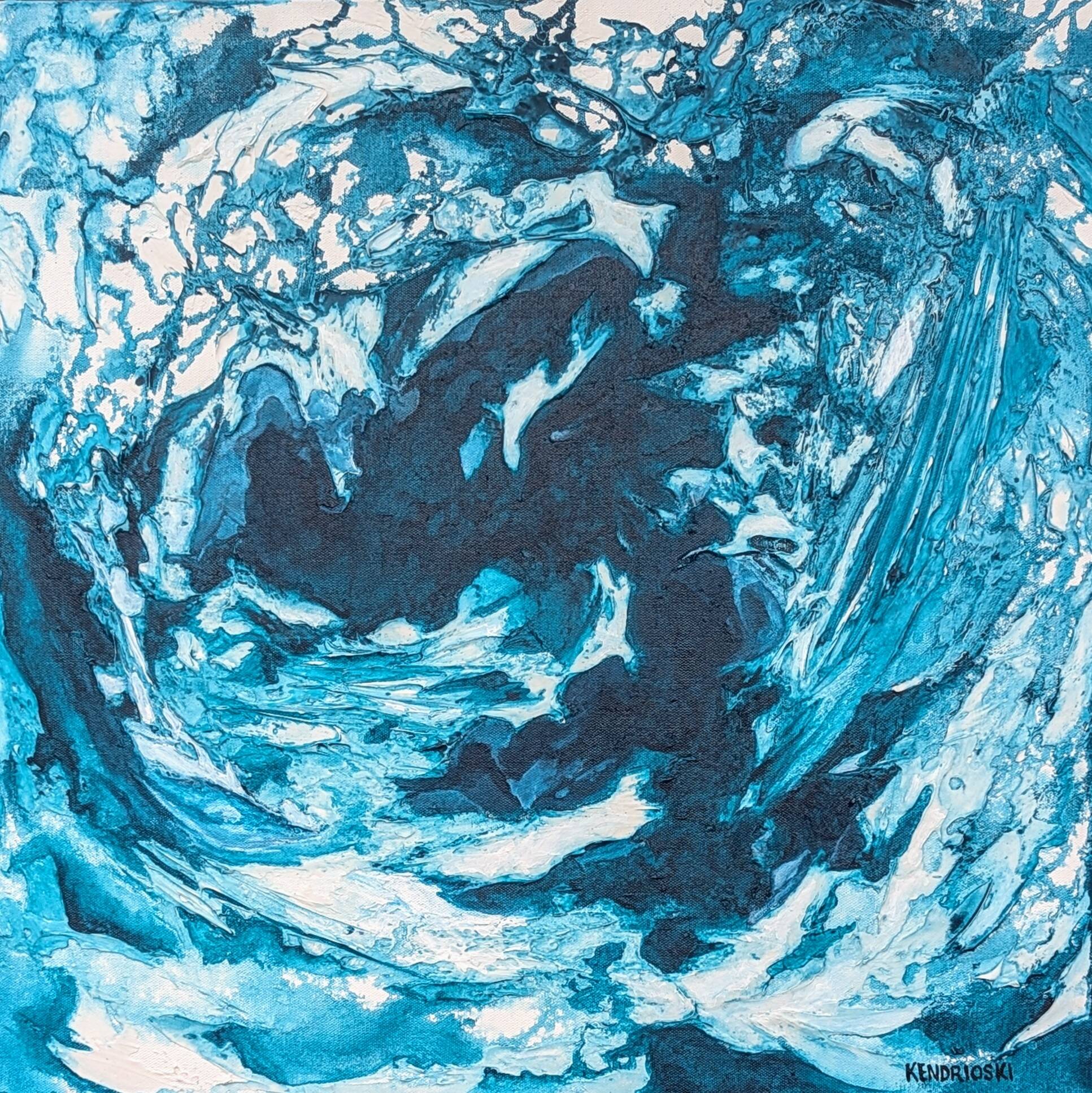 Arctic Anxiety — painting by Jamie Kendrioski