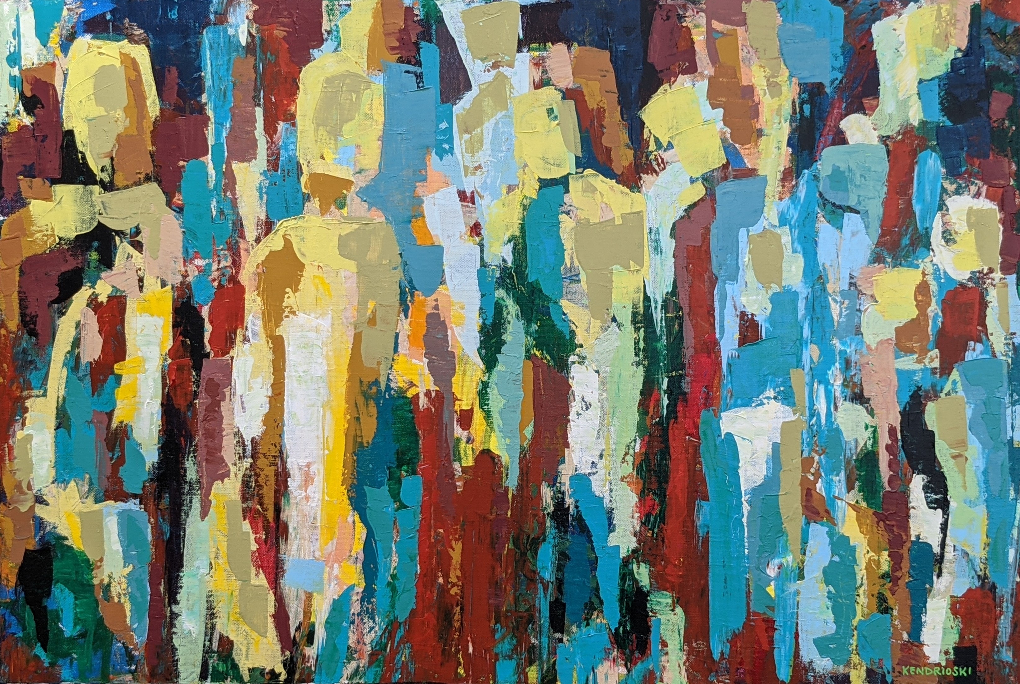 Civil Disobedience — painting by Jamie Kendrioski
