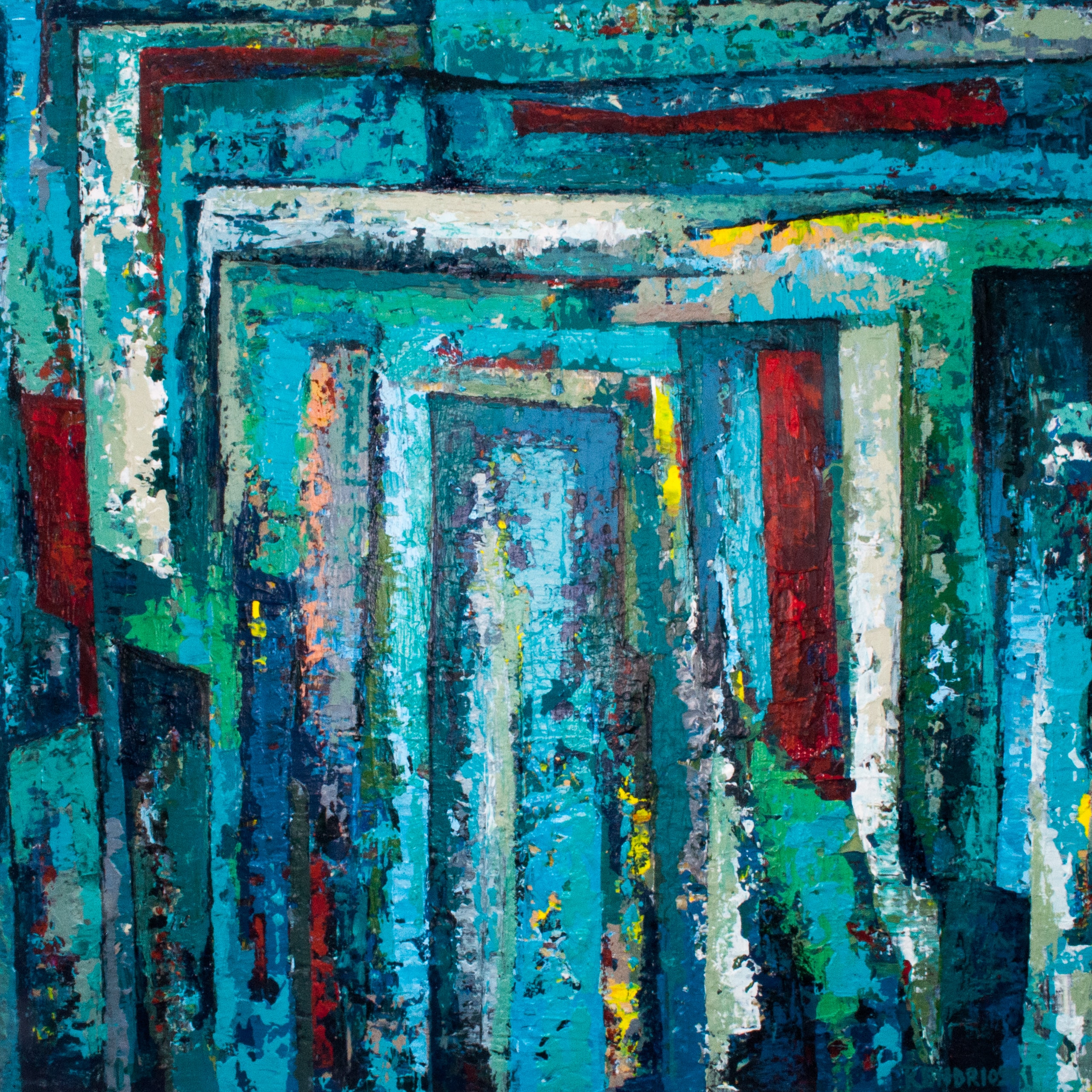 Distortion — painting by Jamie Kendrioski