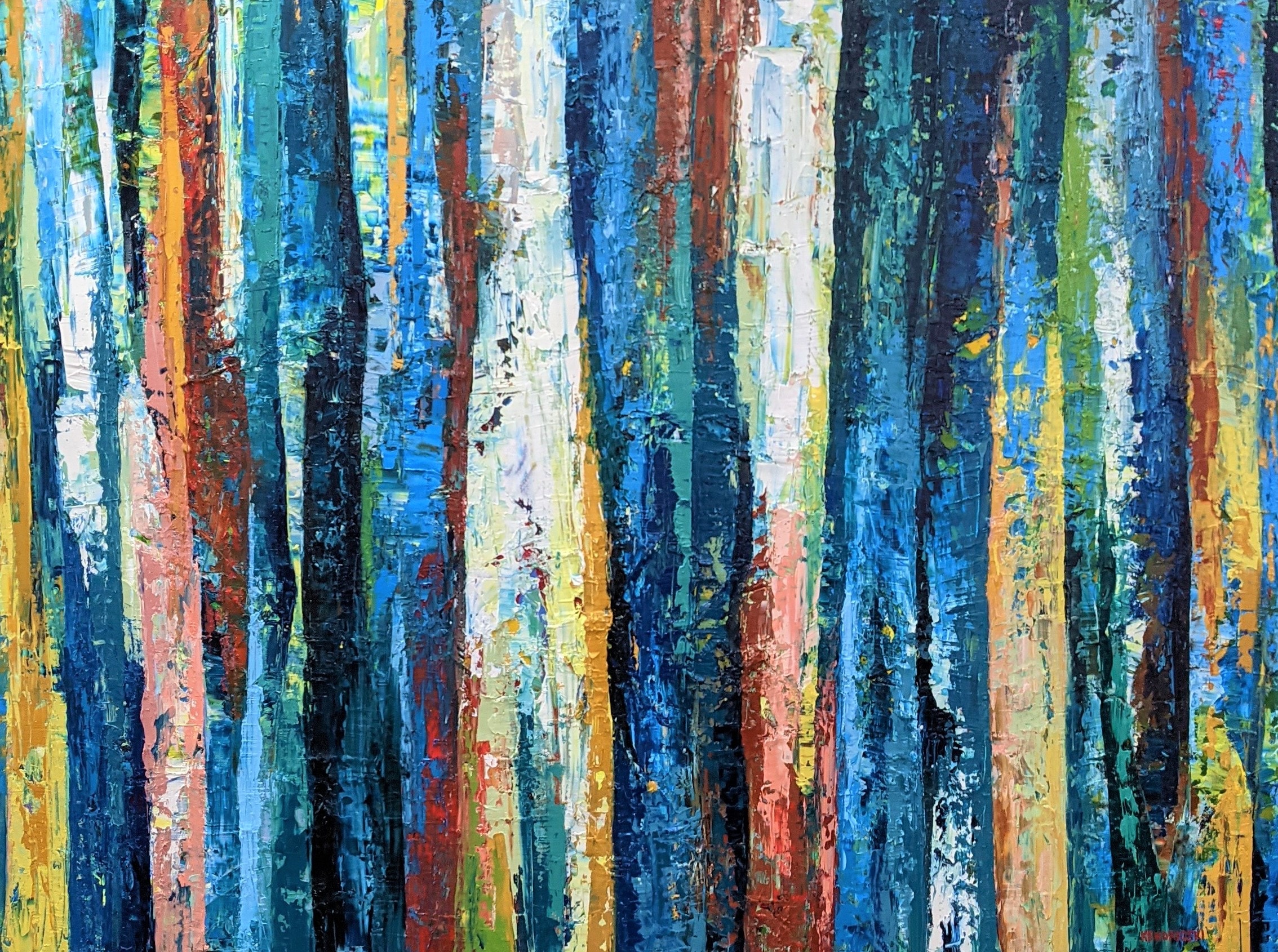 Passing Through — painting by Jamie Kendrioski