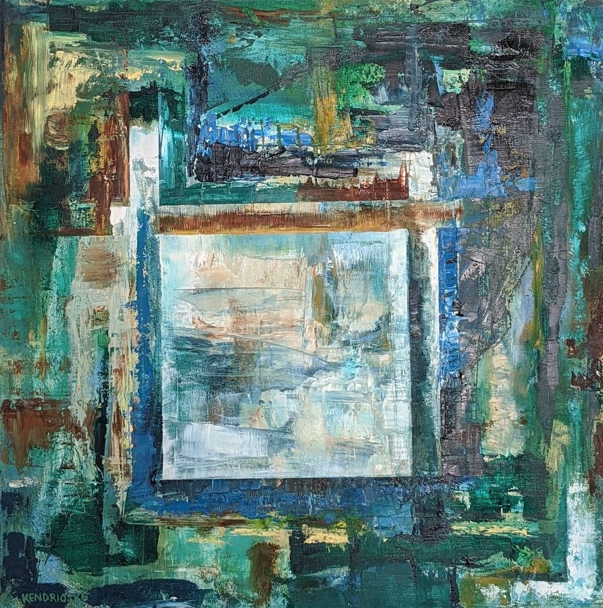 Recalling Better Days — painting by Jamie Kendrioski