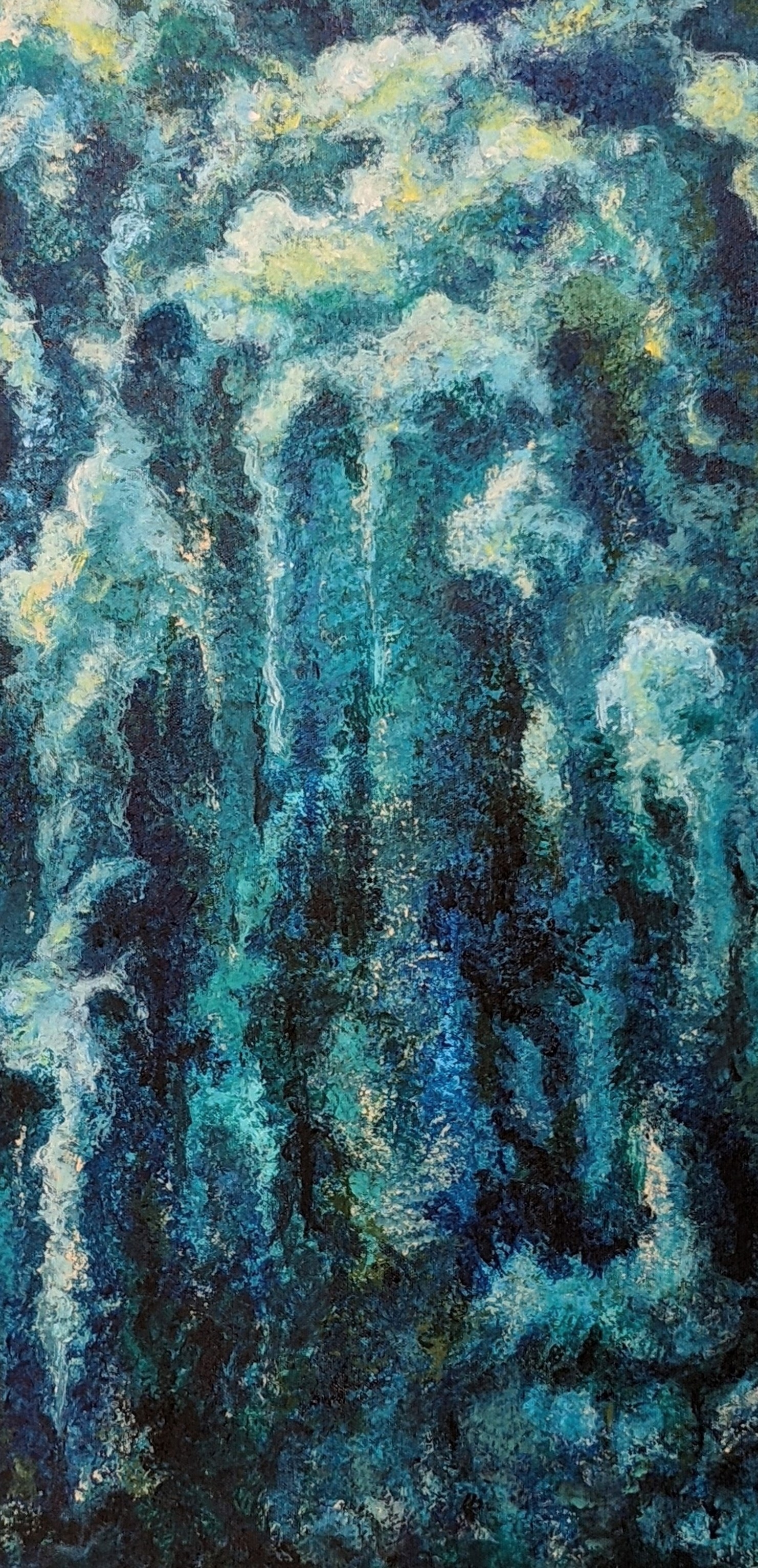 Rising from the Depths — painting by Jamie Kendrioski