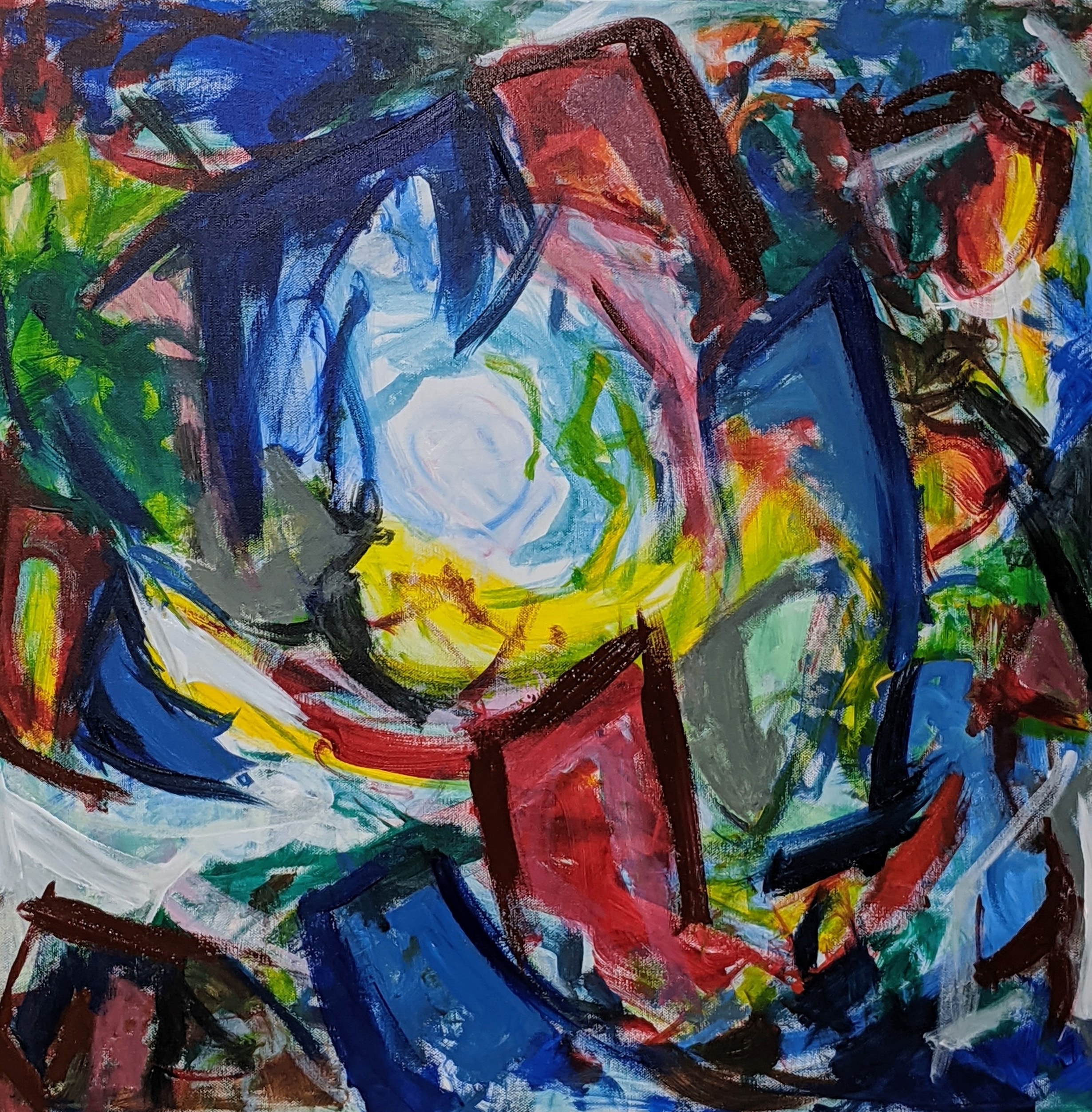 The Ascent — painting by Jamie Kendrioski