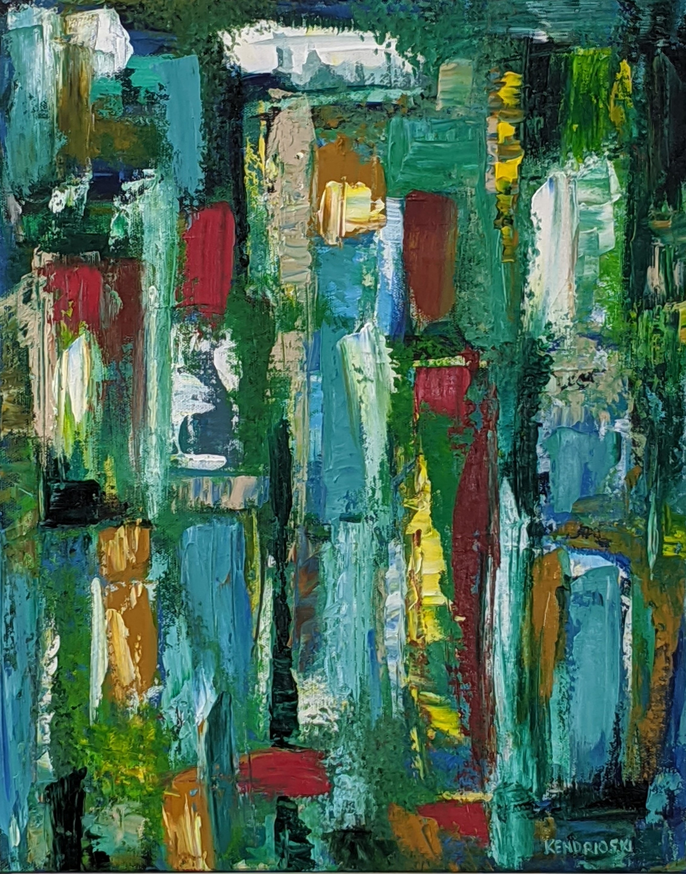 The Assembly — painting by Jamie Kendrioski