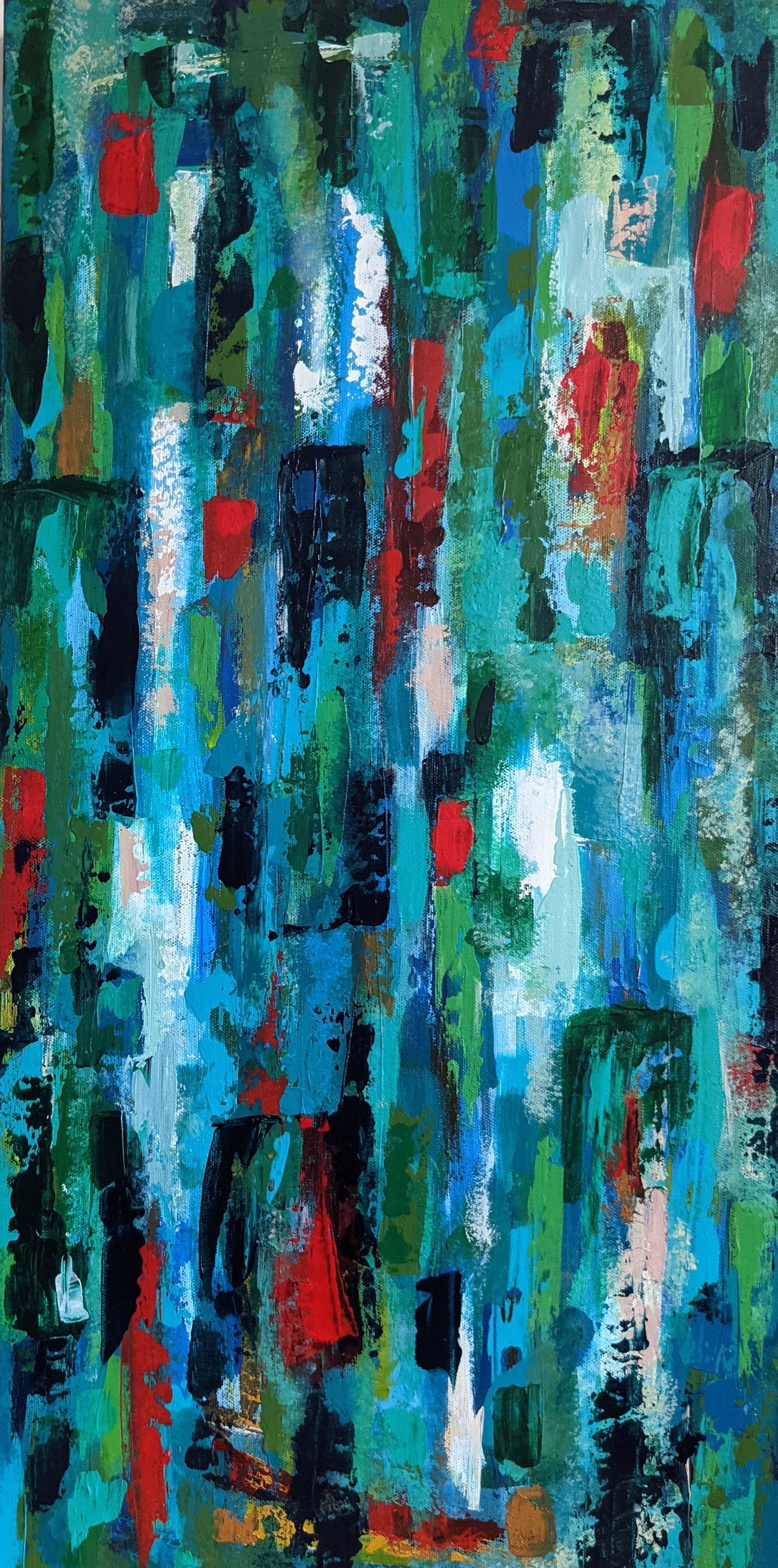 Ubiquitous Surveillance — painting by Jamie Kendrioski