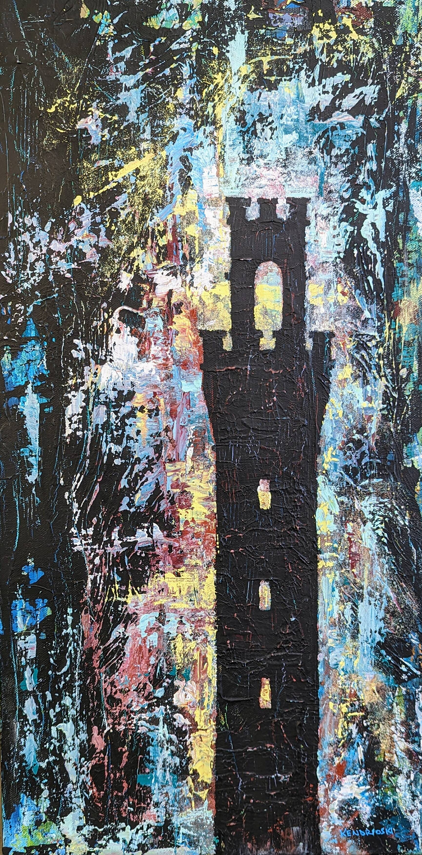 Pilgrim Monument, 2 — painting by Jamie Kendrioski