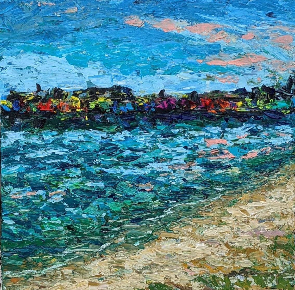 Provincetown Pier — painting by Jamie Kendrioski