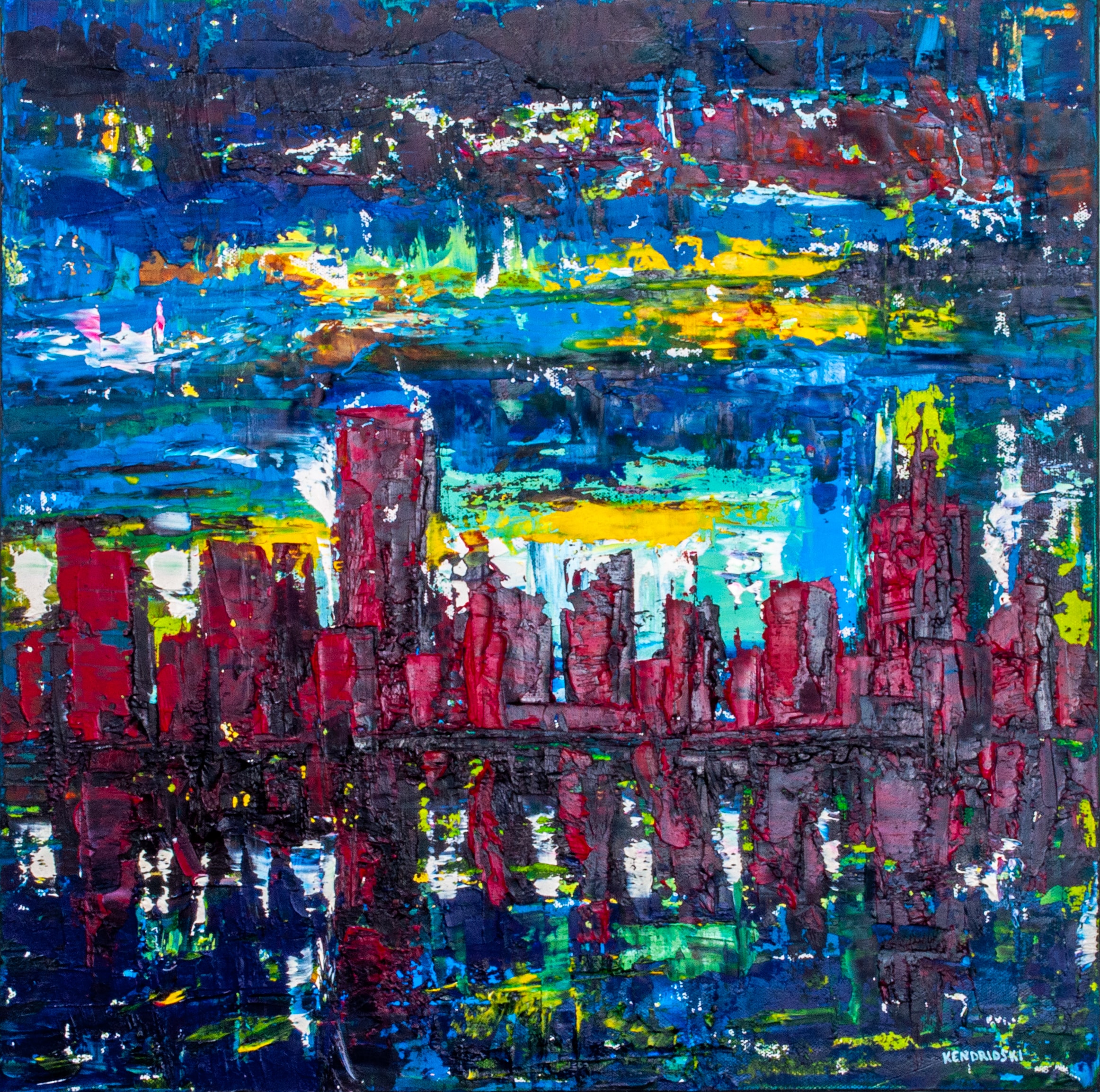 Unrest Begets Hope — painting by Jamie Kendrioski