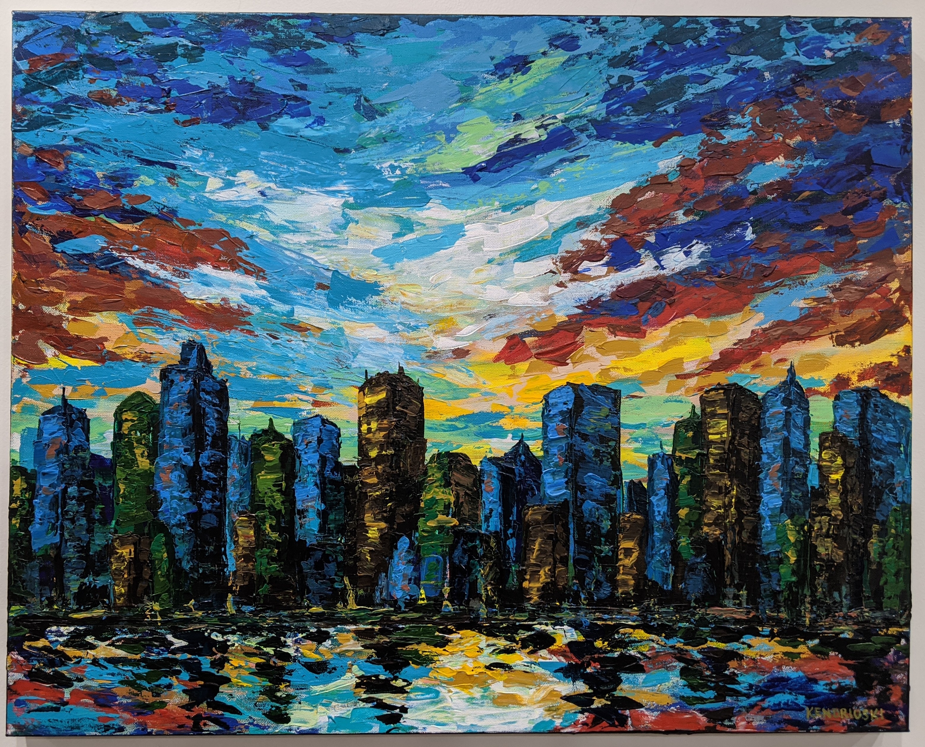 Untitled — painting by Jamie Kendrioski